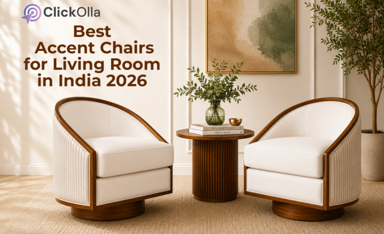 Best Accent Chairs for Living Room in India 2026