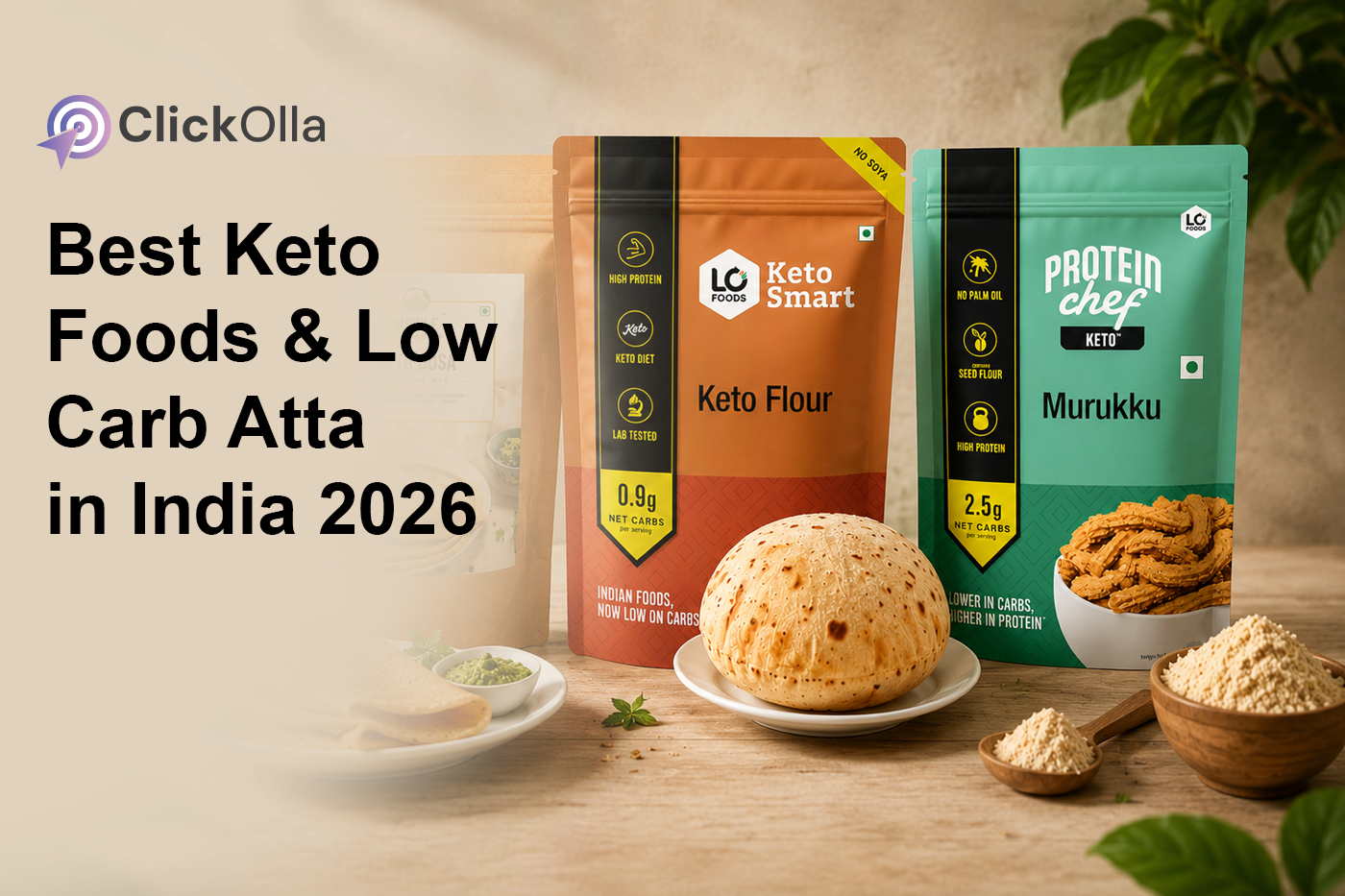 Best Keto Foods & Low Carb Atta in India 2026