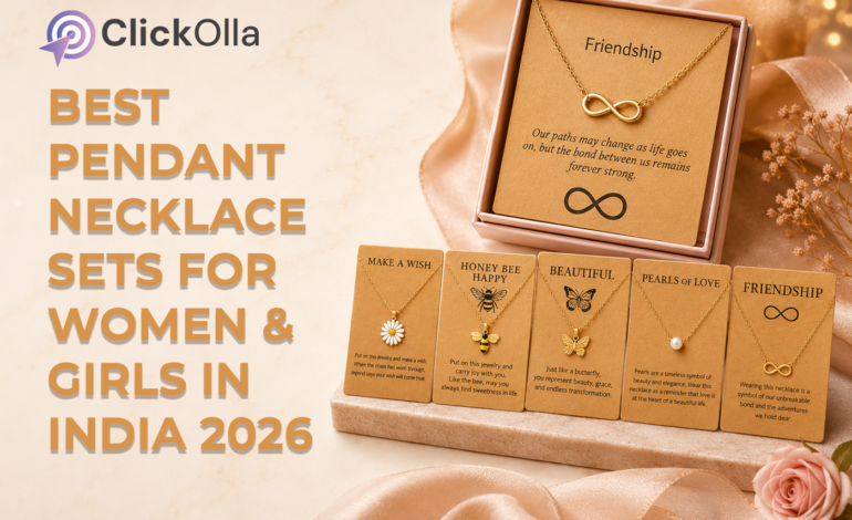 Best Pendant Necklace Sets for Women & Girls in India 2026