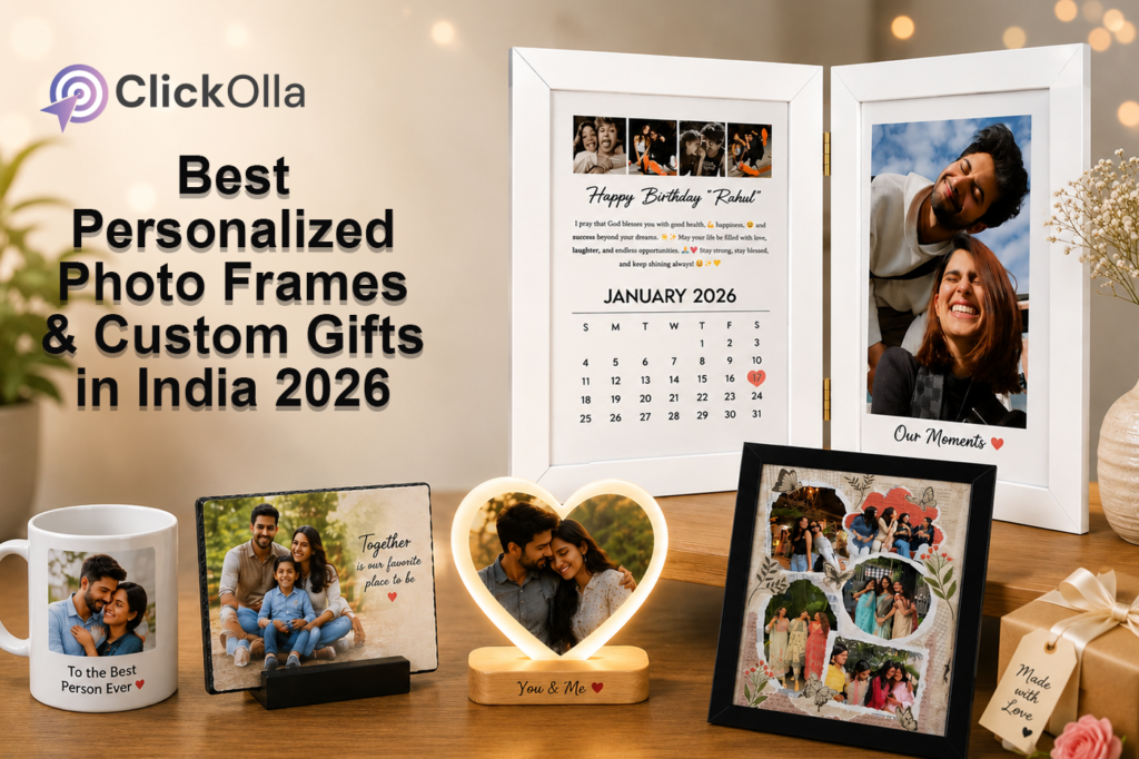 Best Personalized Photo Frames & Custom Gifts in India 2026