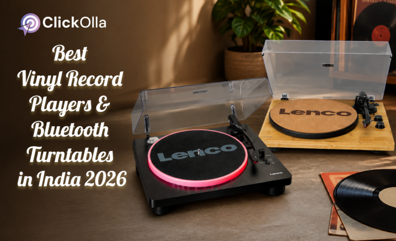 Best Vinyl Record Players & Bluetooth Turntables in India 2026