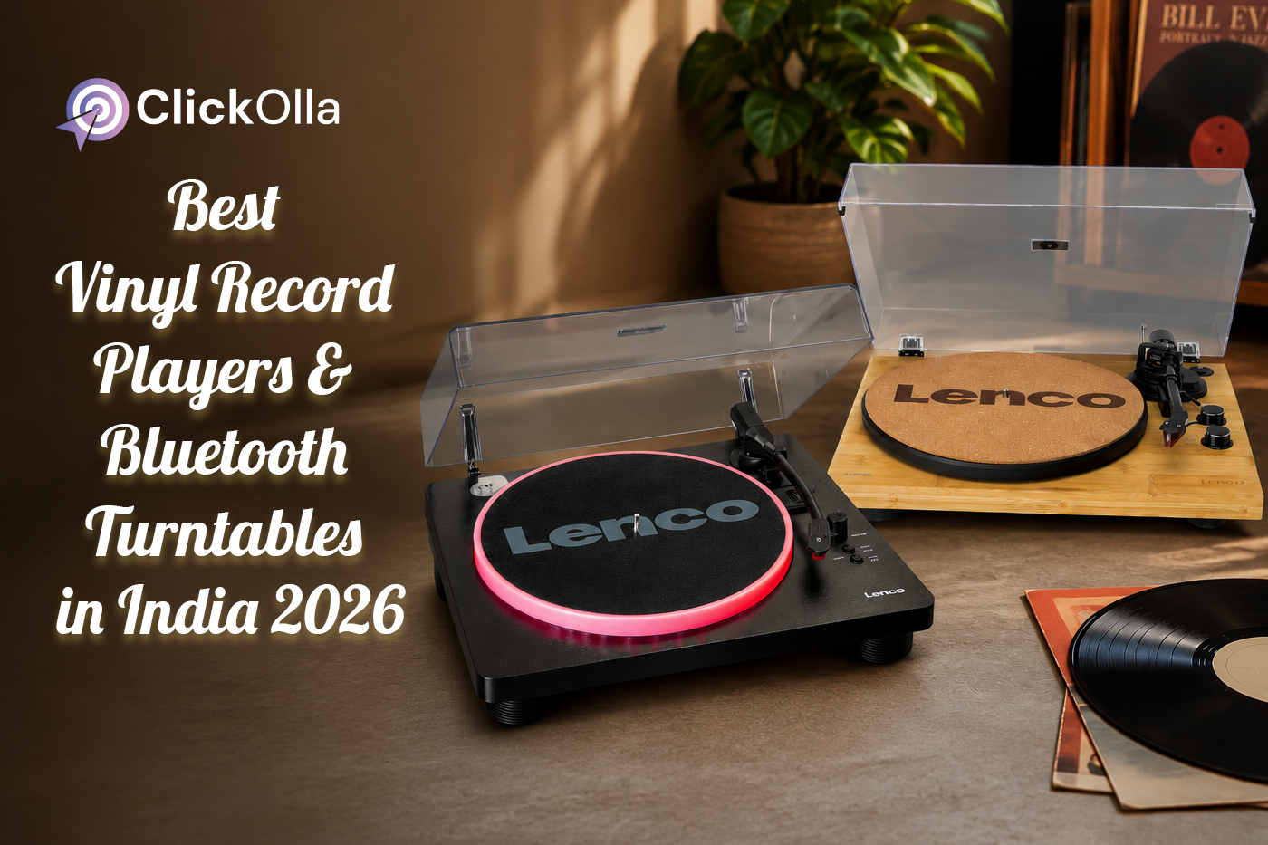 Best Vinyl Record Players & Bluetooth Turntables in India 2026