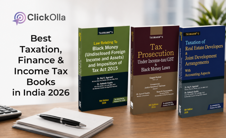 Best Taxation, Finance & Income Tax Books in India 2026