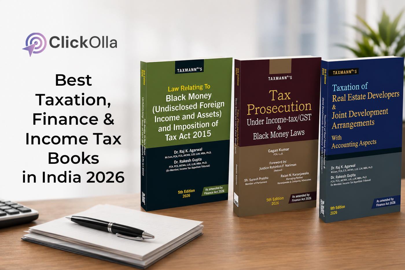 Best Taxation, Finance & Income Tax Books in India 2026