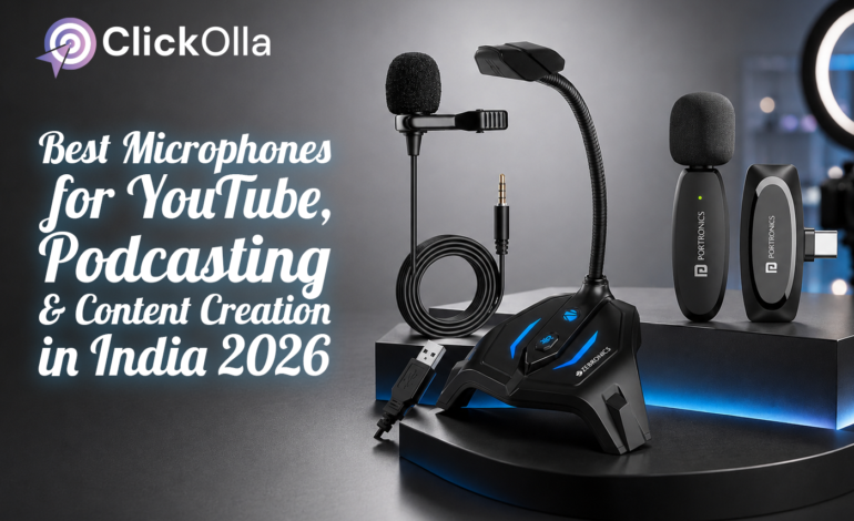 Best Microphones for YouTube, Podcasting & Content Creation in India 2026