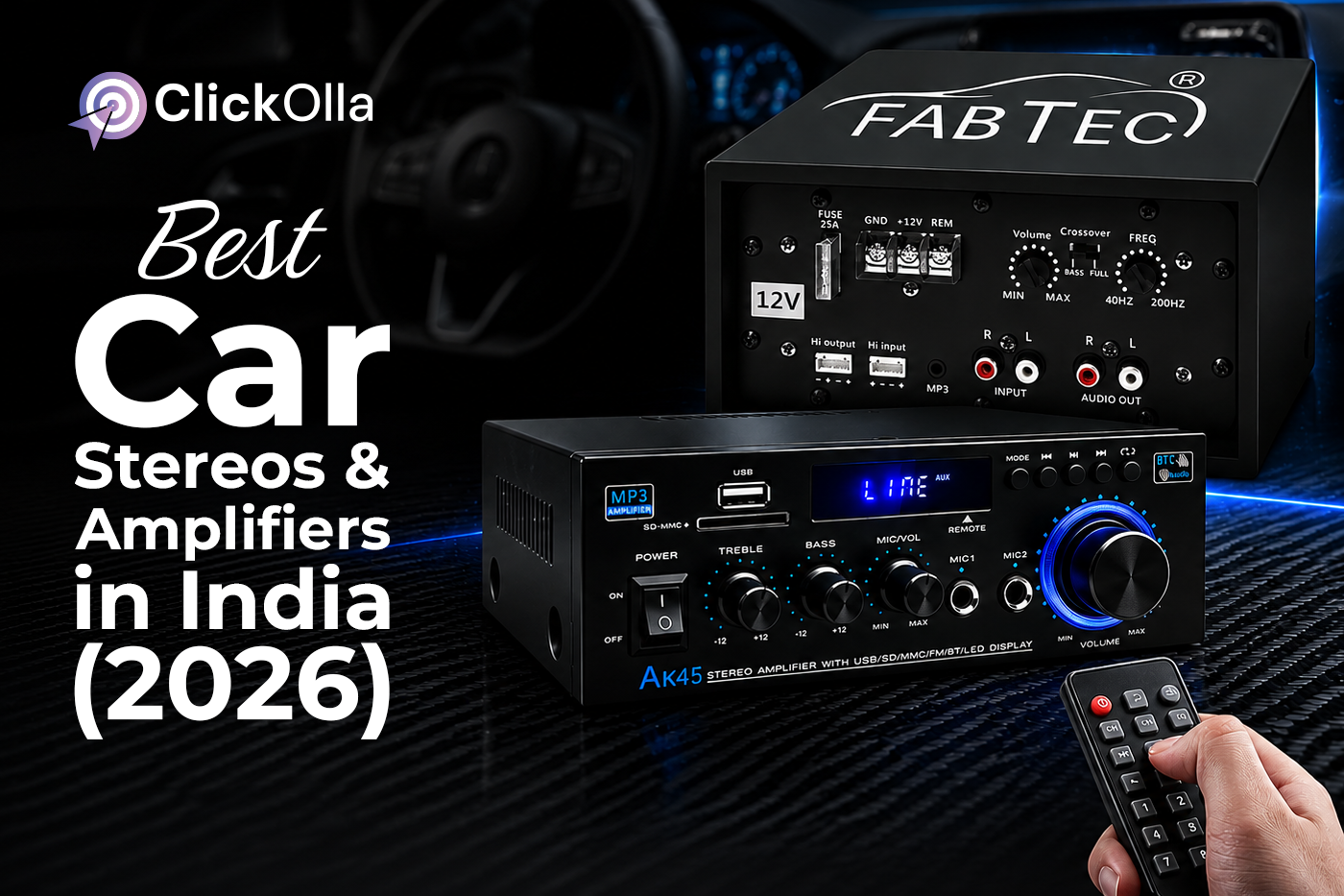 Best Car Stereos & Amplifiers in India (2026)