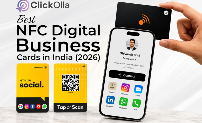 Best NFC Digital Business Cards in India (2026)