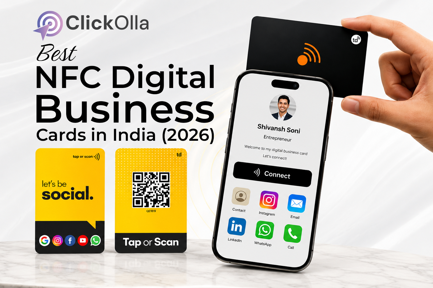 Best NFC Digital Business Cards in India (2026)