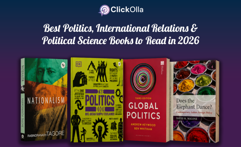 Best Politics, International Relations & Political Science Books to Read in 2026