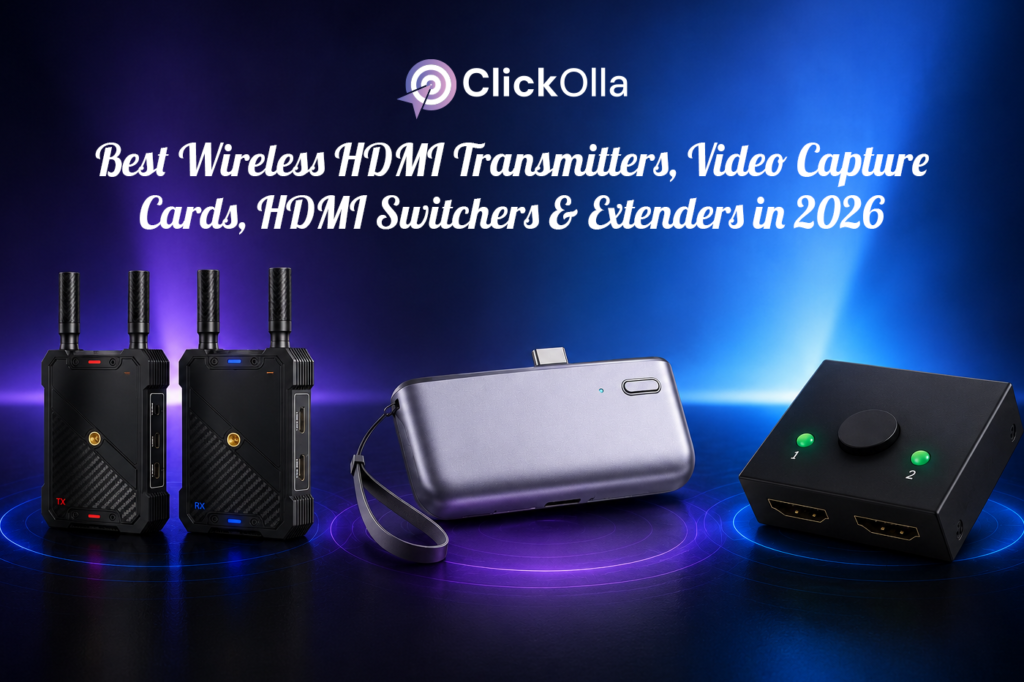 Best Wireless HDMI Transmitters, Video Capture Cards, HDMI Switchers & Extenders in 2026