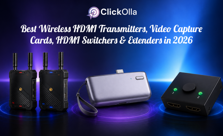 Best Wireless HDMI Transmitters, Video Capture Cards, HDMI Switchers & Extenders in 2026