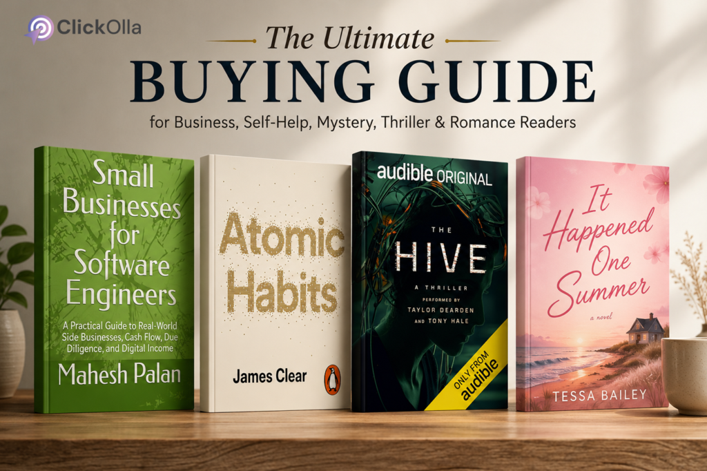 Ultimate Buying Guide for Business, Self-Help, Mystery, Thriller & Romance Readers