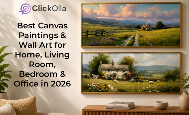Best Canvas Paintings & Wall Art for Home, Living Room, Bedroom & Office in 2026