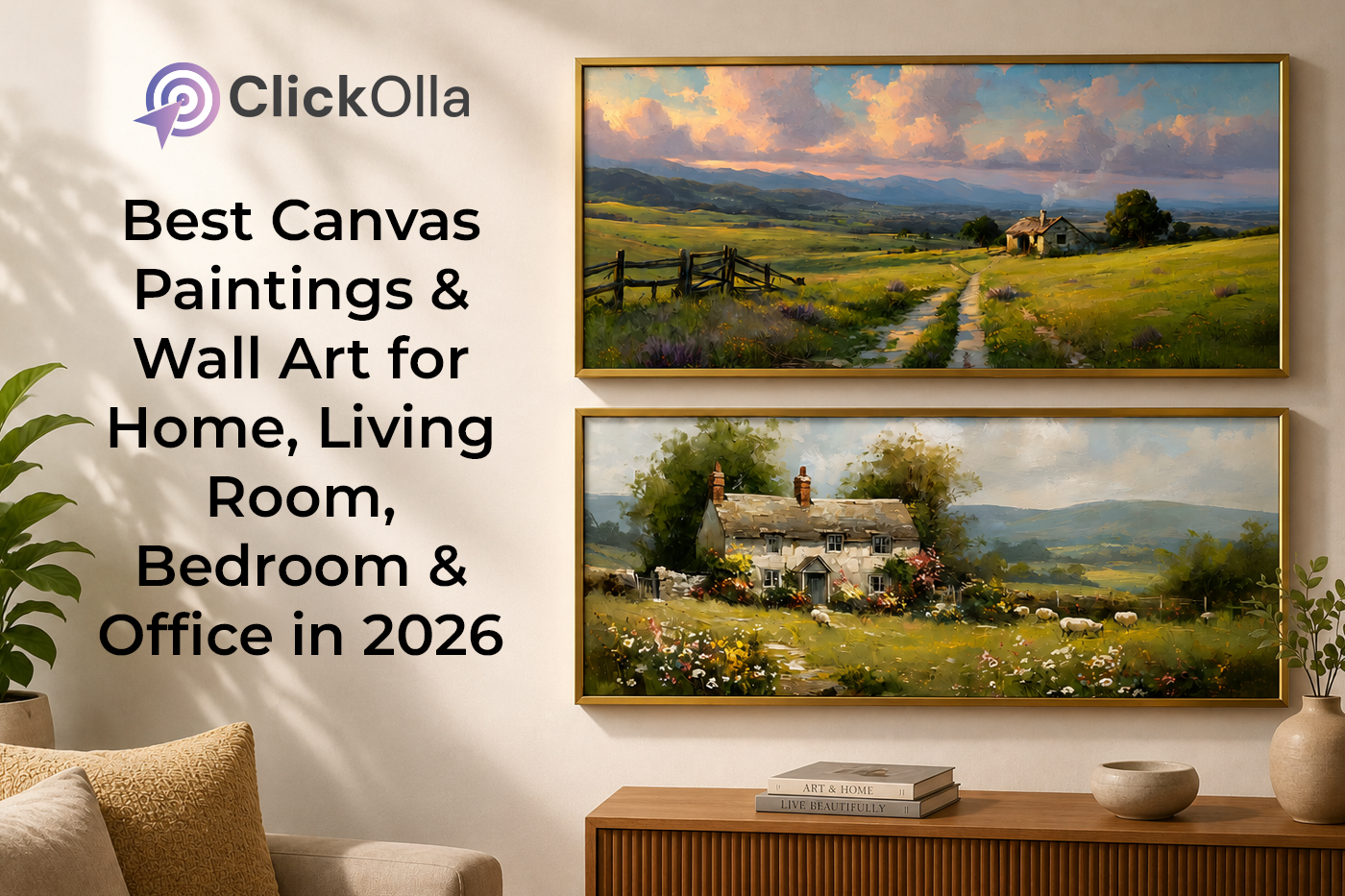 Best Canvas Paintings & Wall Art for Home, Living Room, Bedroom & Office in 2026
