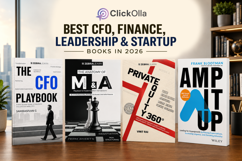 Best CFO, Finance, Leadership & Startup Books in 2026