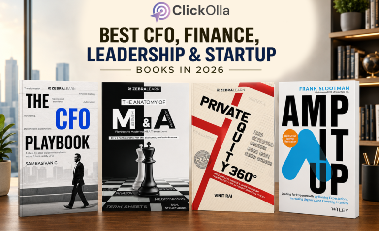 Best CFO, Finance, Leadership & Startup Books in 2026