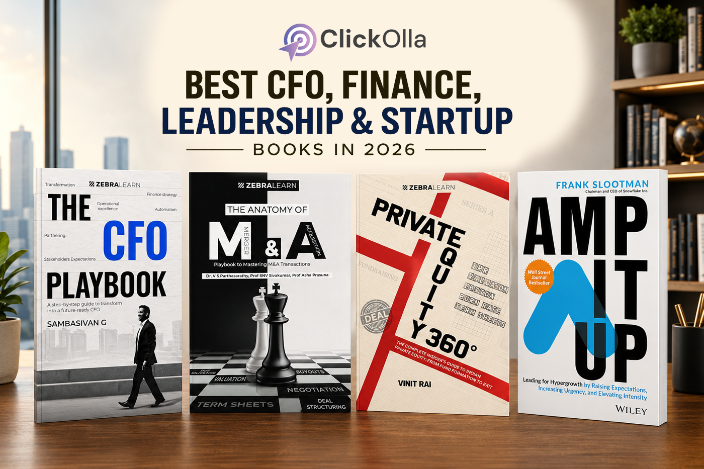 Best CFO, Finance, Leadership & Startup Books in 2026