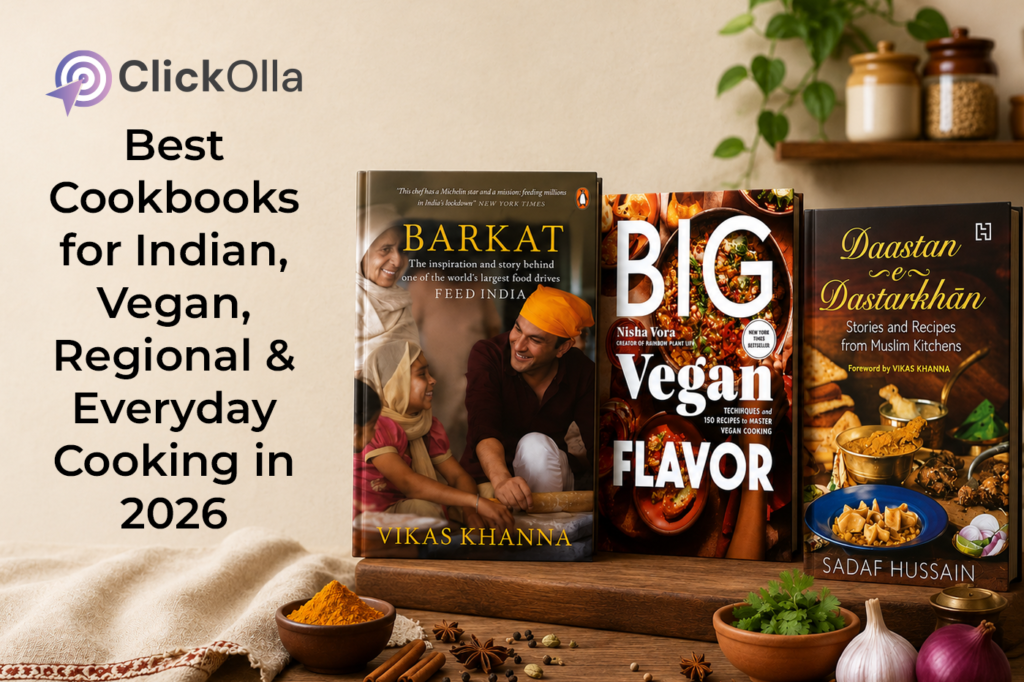 Best Cookbooks for Indian, Vegan, Regional & Everyday Cooking in 2026