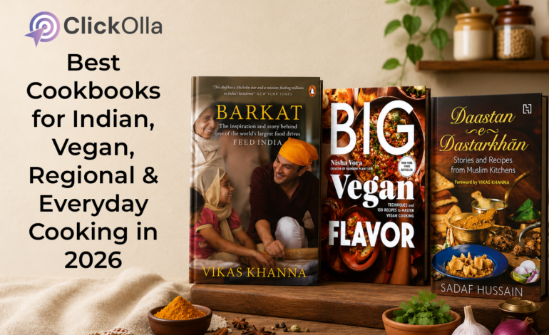 Best Cookbooks for Indian, Vegan, Regional & Everyday Cooking in 2026