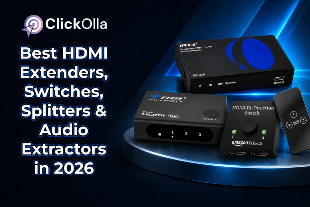 Best HDMI Extenders, Switches, Splitters & Audio Extractors in 2026