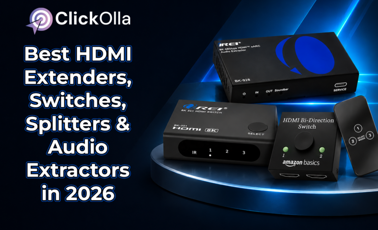 Best HDMI Extenders, Switches, Splitters & Audio Extractors in 2026