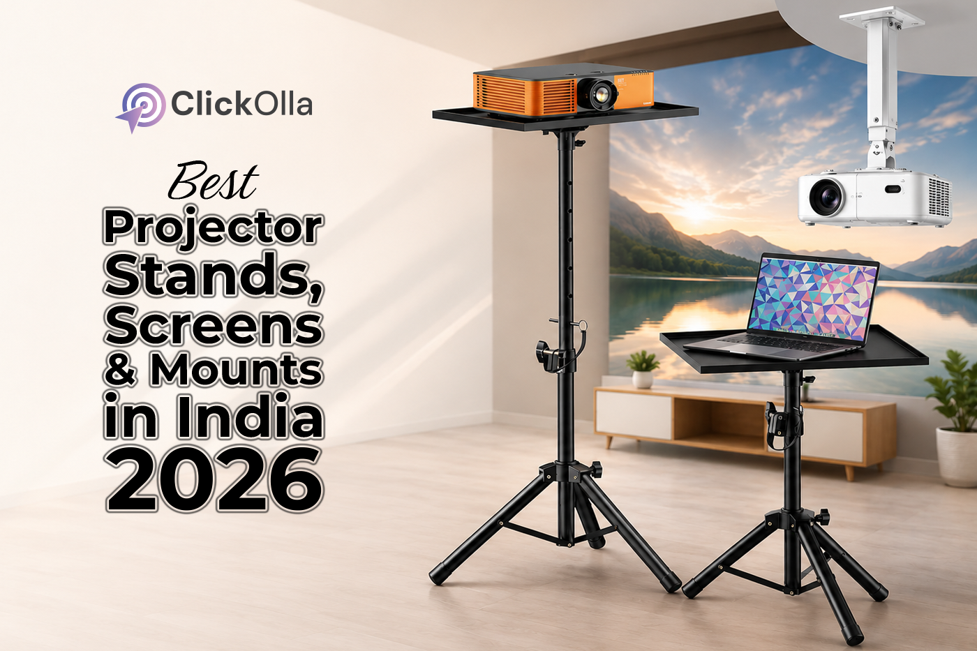 Best Projector Stands, Screens & Mounts in India 2026