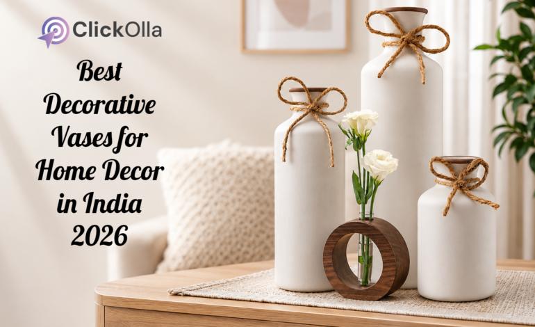 Best Decorative Vases for Home Decor in India 2026