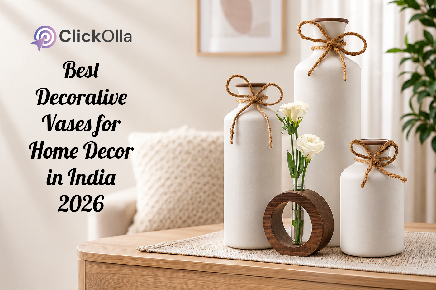 Best Decorative Vases for Home Decor in India 2026