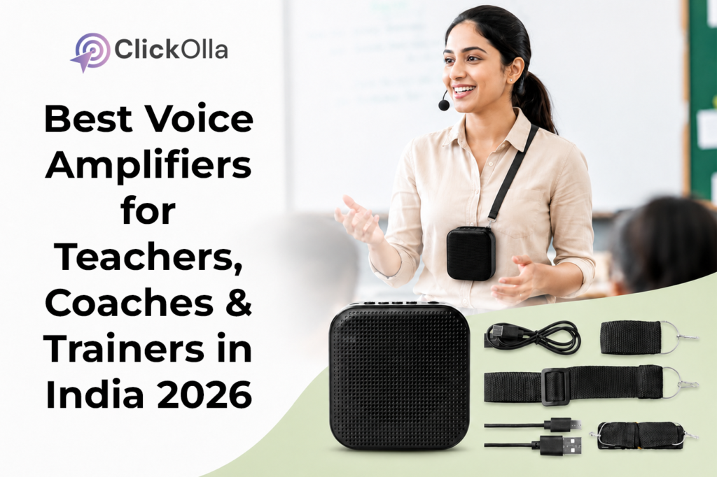 Best Voice Amplifiers for Teachers, Coaches & Trainers in India 2026