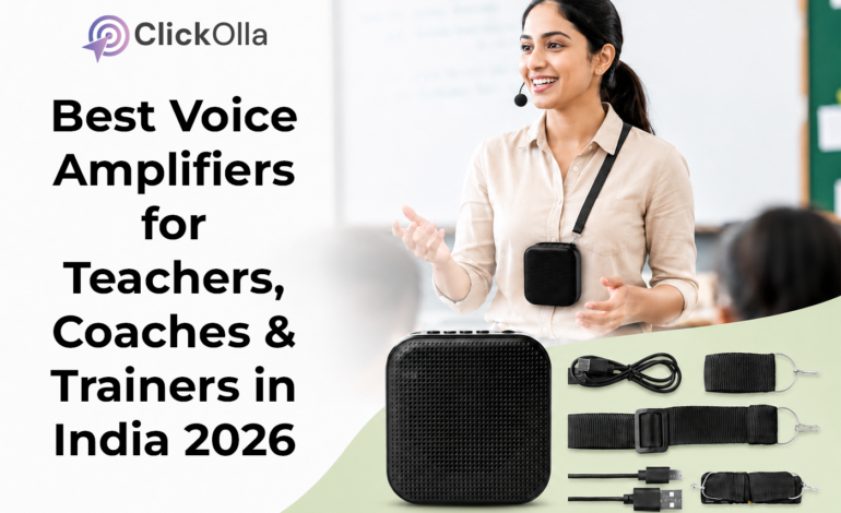 Best Voice Amplifiers for Teachers, Coaches & Trainers in India 2026