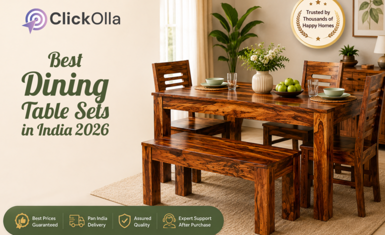 Best Dining Table Sets in India 2026
