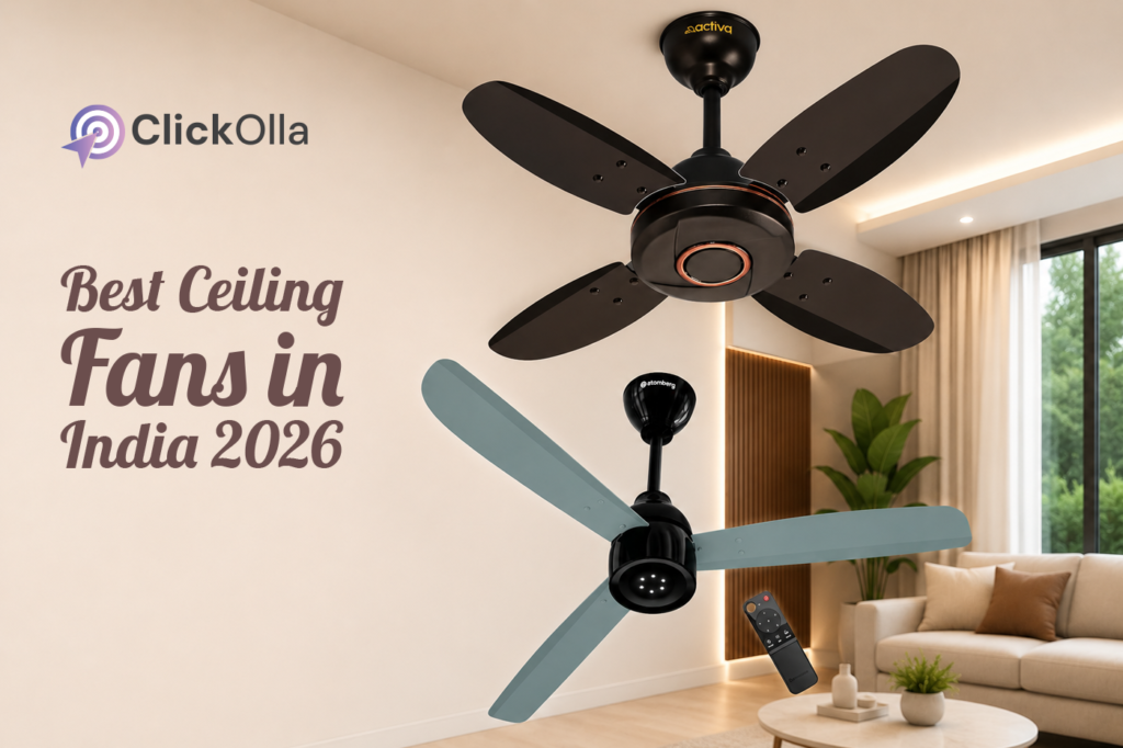 Best Ceiling Fans in India 2026