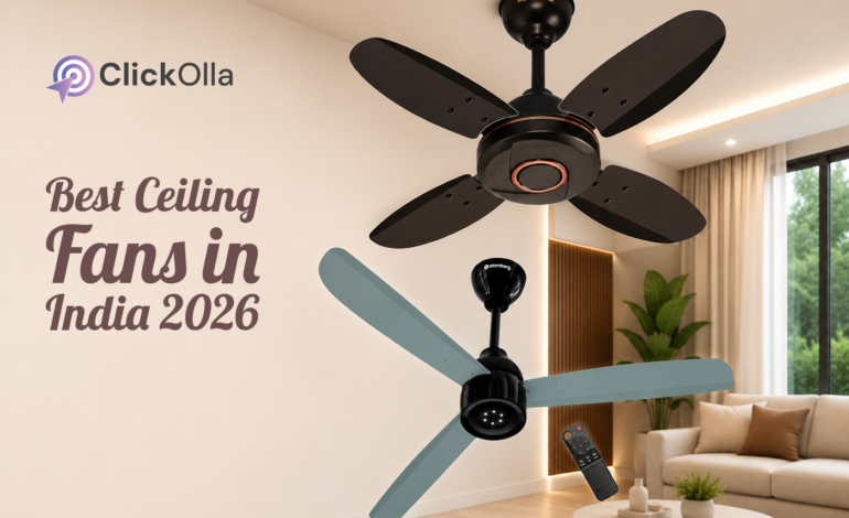 Best Ceiling Fans in India 2026
