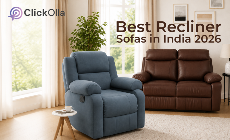 Best Recliner Sofas in India 2026