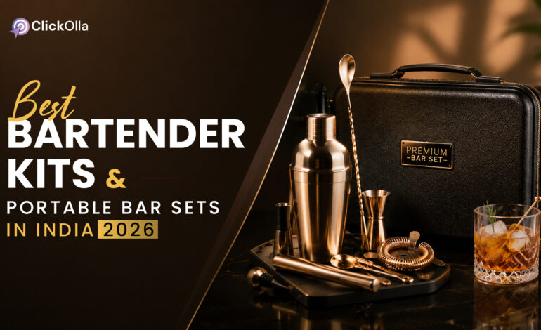 Best Bartender Kits & Portable Bar Sets in India 2026