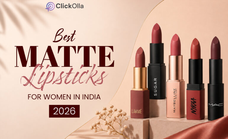Best Matte Lipsticks for Women in India 2026