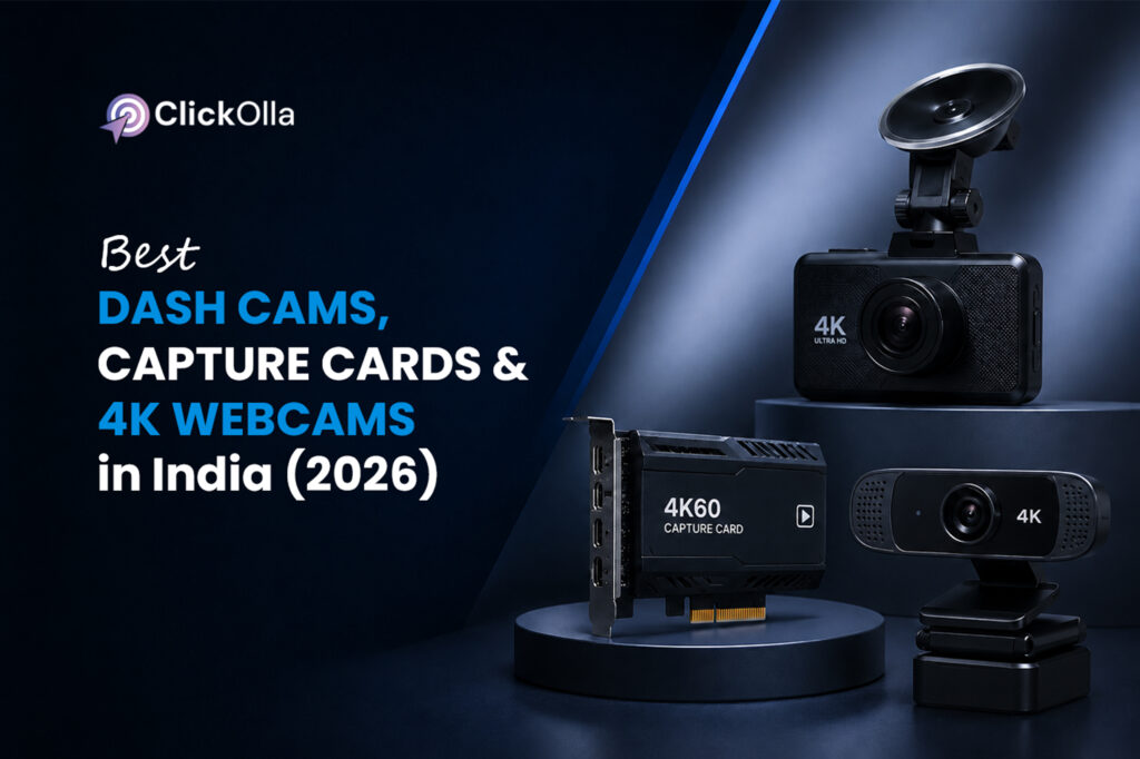 Best Dash Cams, Capture Cards & 4K Webcams in India (2026)