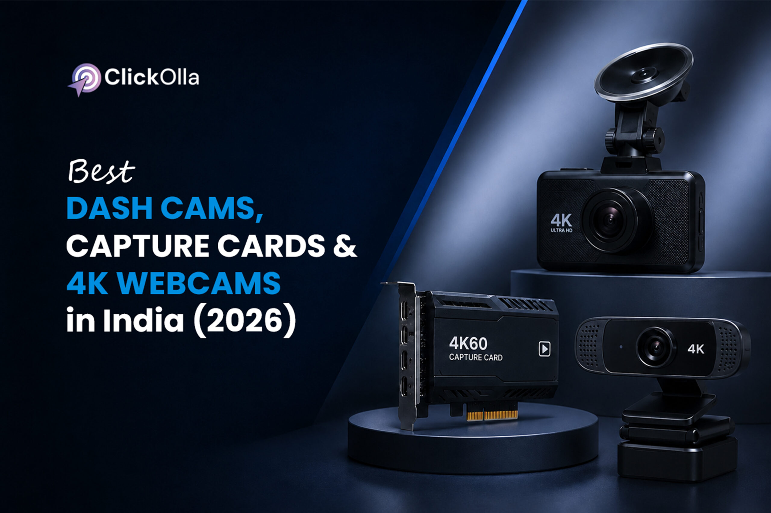 Best Dash Cams, Capture Cards & 4K Webcams in India (2026)