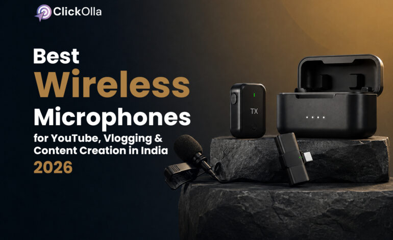 Best Wireless Microphones for YouTube, Vlogging & Content Creation in India (2026)