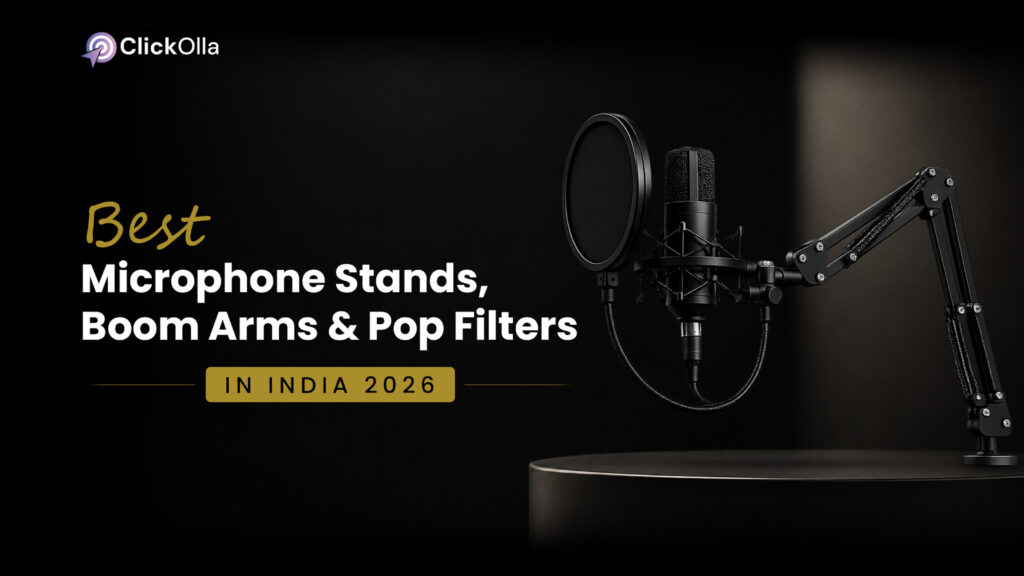 Best Microphone Stands, Boom Arms & Pop Filters in India 2026