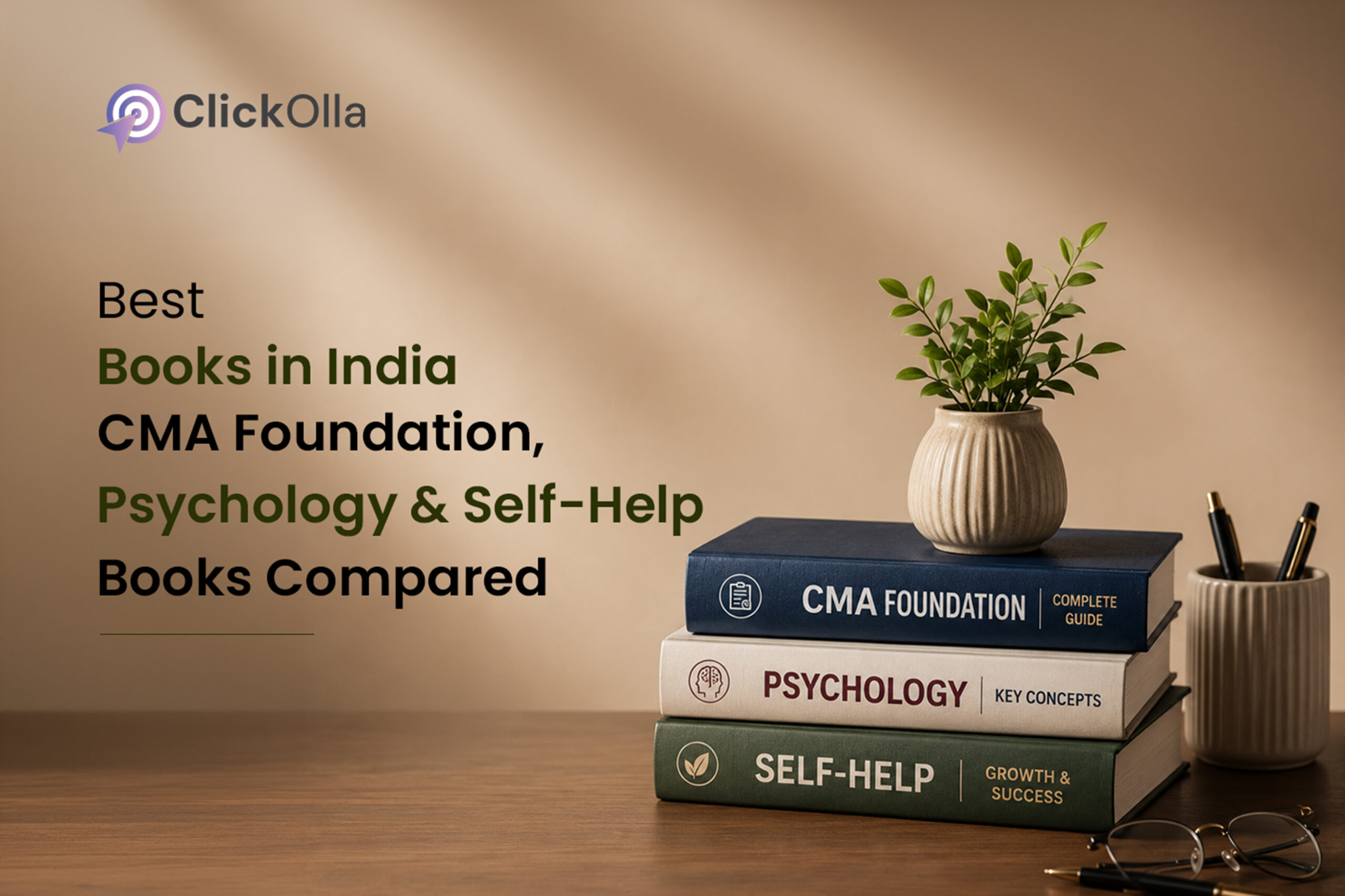 Best Books in India CMA Foundation, Psychology & Self-Help Books Compared
