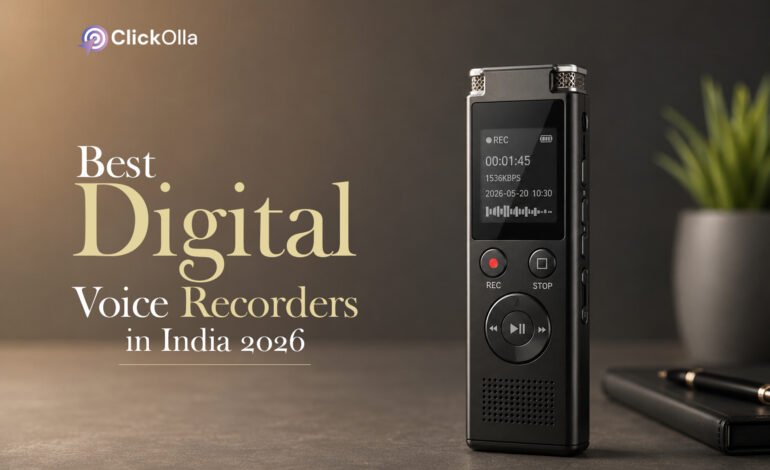 Best Digital Voice Recorders in India (2026)