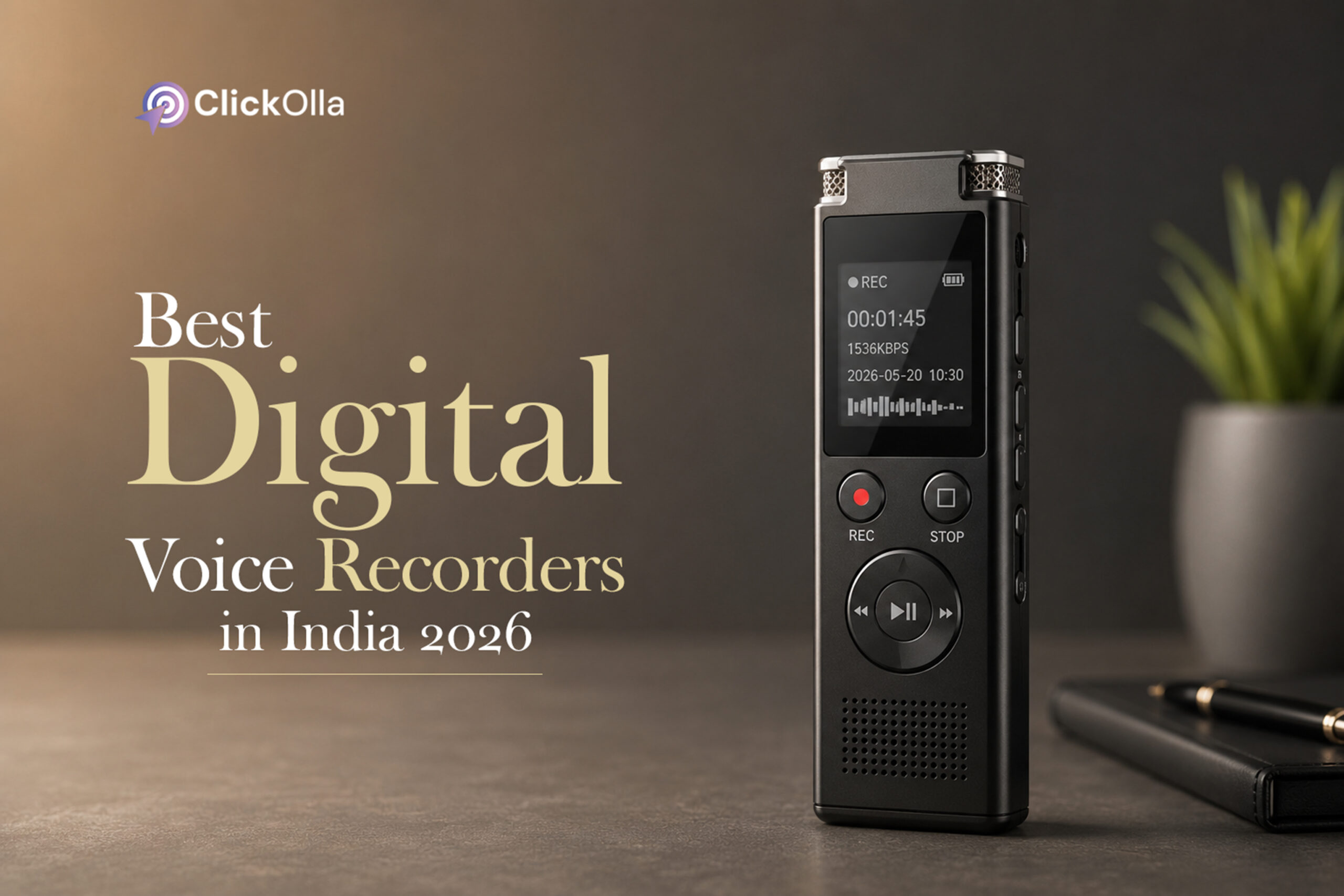 Best Digital Voice Recorders in India (2026)