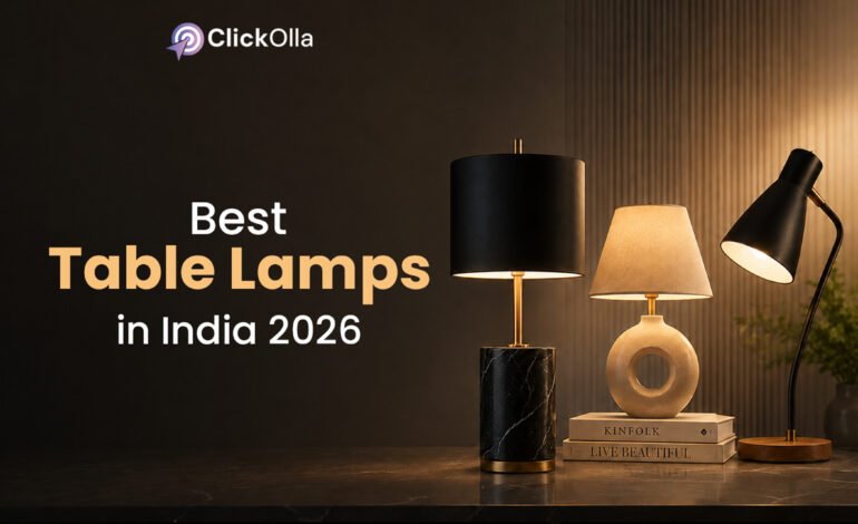 Best Table Lamps in India (2026)