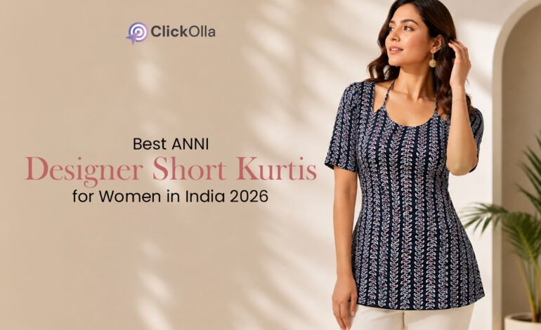Best ANNI Designer Short Kurtis for Women in India (2026)