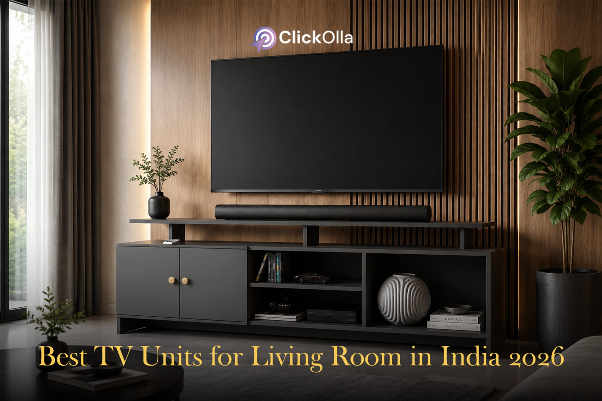 Best TV Units for Living Room in India (2026)