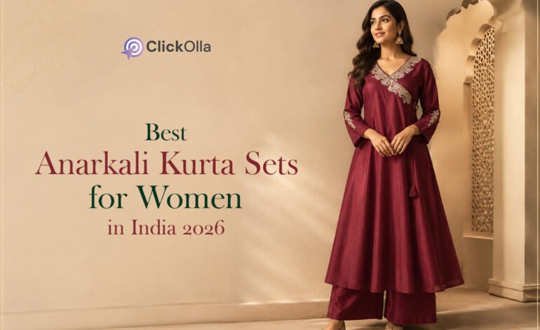 Best Anarkali Kurta Sets for Women in India (2026)