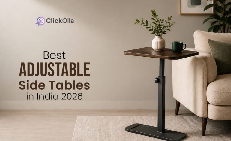 Best Adjustable Side Tables in India (2026)
