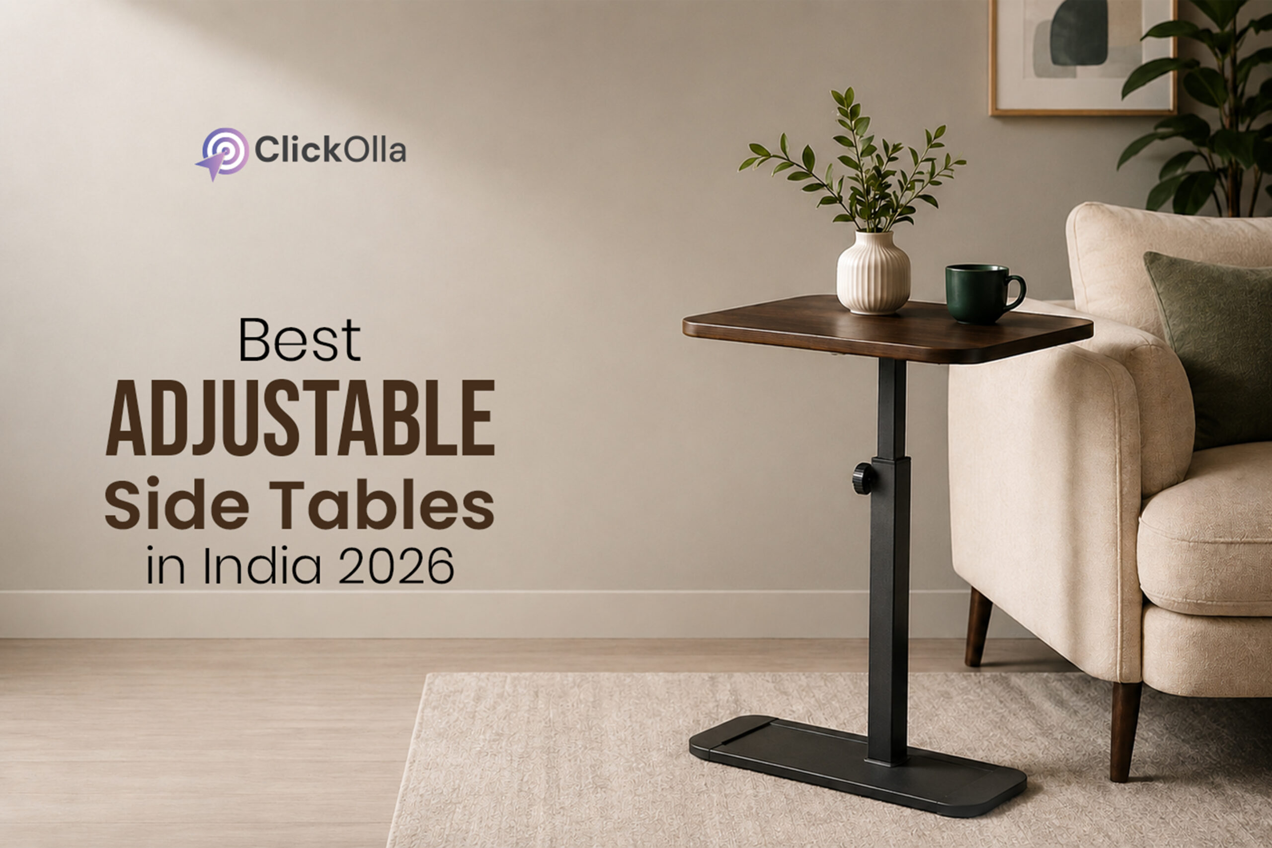 Best Adjustable Side Tables in India (2026)