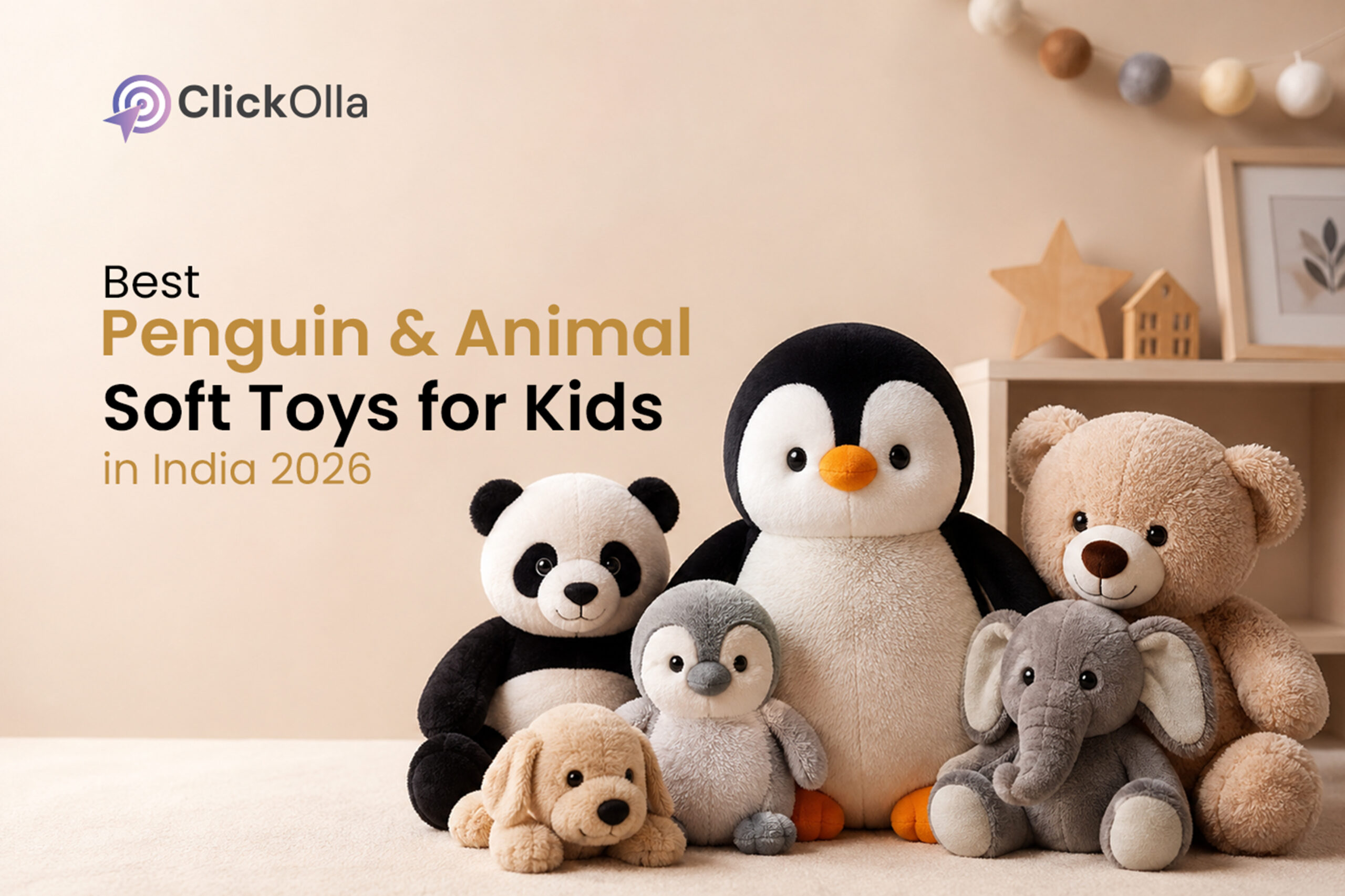 Best Penguin & Animal Soft Toys for Kids in India (2026)